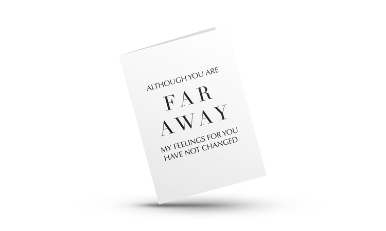 Far Away | Love Greeting Cards