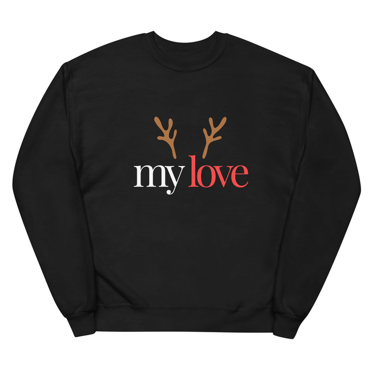 Christmas T-shirts and sweatshirts for couples, lovers and partners. Make a statement this holiday season alongside your favorite person! Stationery For Lovers limited edition matching Christmas themed t-shirts and sweatshirts!