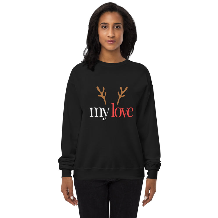 Christmas T-shirts and sweatshirts for couples, lovers and partners. Make a statement this holiday season alongside your favorite person! Stationery For Lovers limited edition matching Christmas themed t-shirts and sweatshirts!