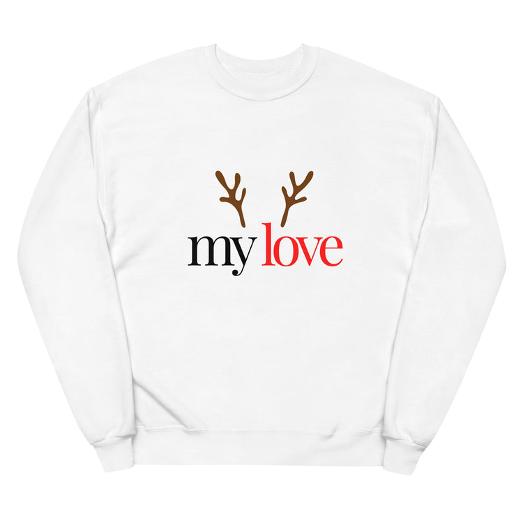 Christmas T-shirts and sweatshirts for couples, lovers and partners. Make a statement this holiday season alongside your favorite person! Stationery For Lovers limited edition matching Christmas themed t-shirts and sweatshirts!