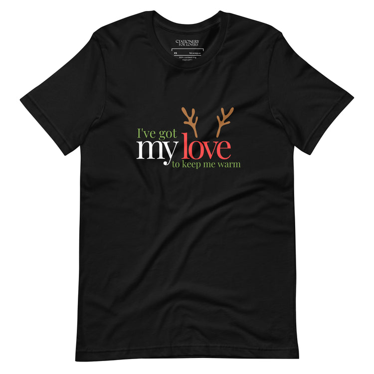 Christmas T-shirts and sweatshirts for couples, lovers and partners. Make a statement this holiday season alongside your favorite person! Stationery For Lovers limited edition matching Christmas themed t-shirts and sweatshirts!