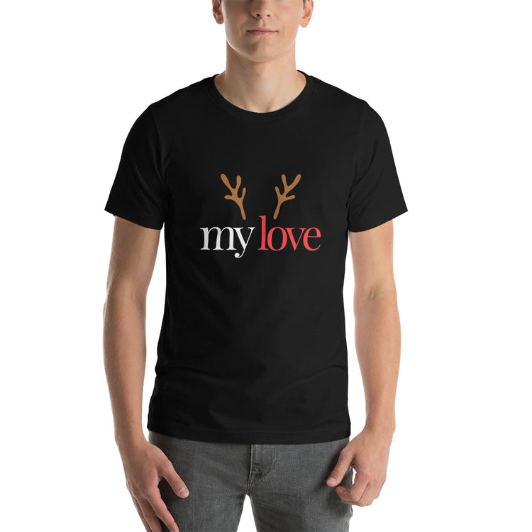 Christmas T-shirts and sweatshirts for couples, lovers and partners. Make a statement this holiday season alongside your favorite person! Stationery For Lovers limited edition matching Christmas themed t-shirts and sweatshirts!