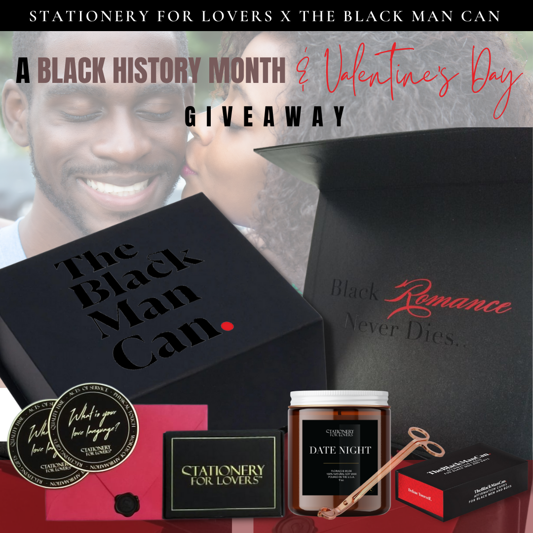 Couples Gift Box Giveaway with The Black Man Can