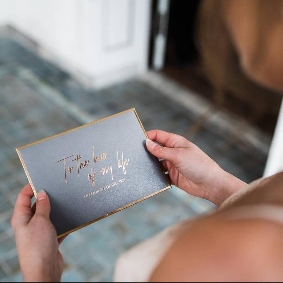 The Beauty Of Writing A Love Letter On Your Wedding Day