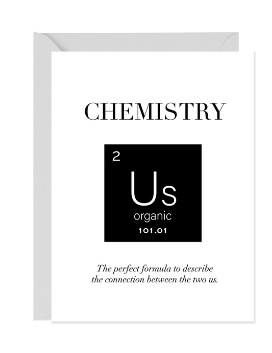 Chemistry | Love Greeting Card