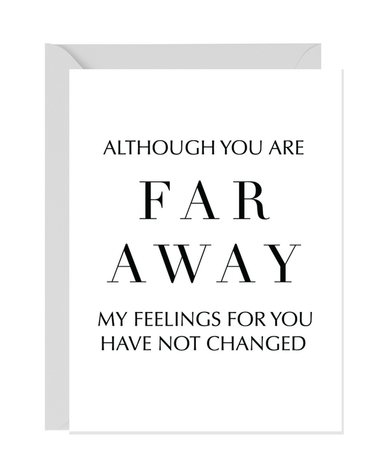 Far Away | Love Greeting Cards