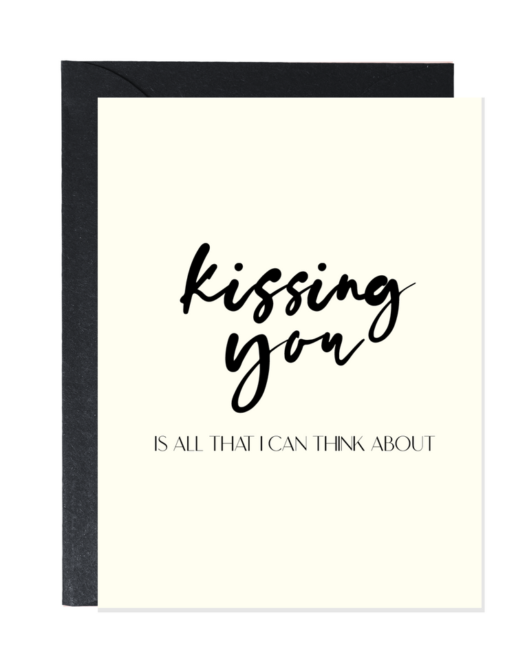 Kissing You | Love Greeting Card