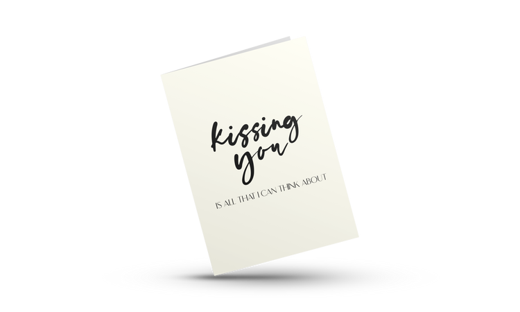Kissing You | Love Greeting Card